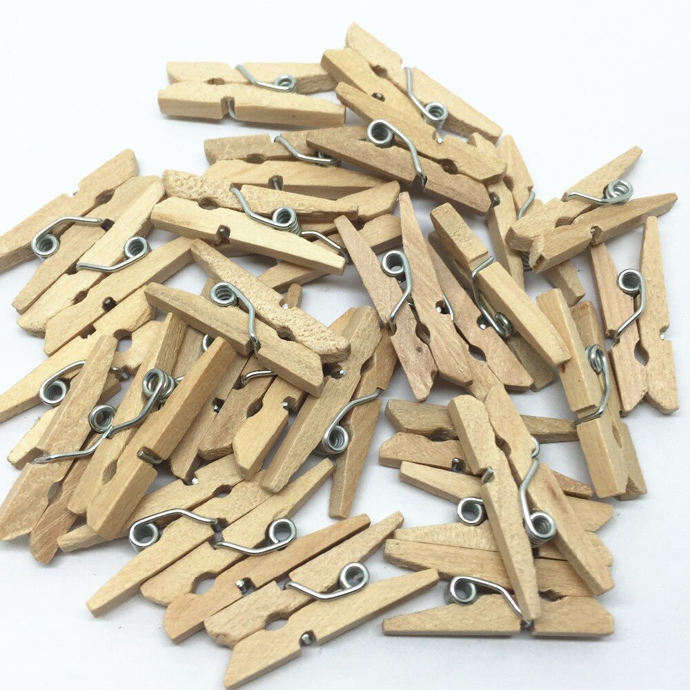 80 / ڿ 30mm x 8mm  clothespins   pegs paperclips scrapbooking   